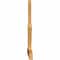 Ekena Millwork Saratoga Rough Sawn Timber Gable Bracket, Western Red Cedar, 108"W x 36"H x 2"D x 4"F, 8/12 Pitch GBW108X36X0204SAR00RWR - alternate 3